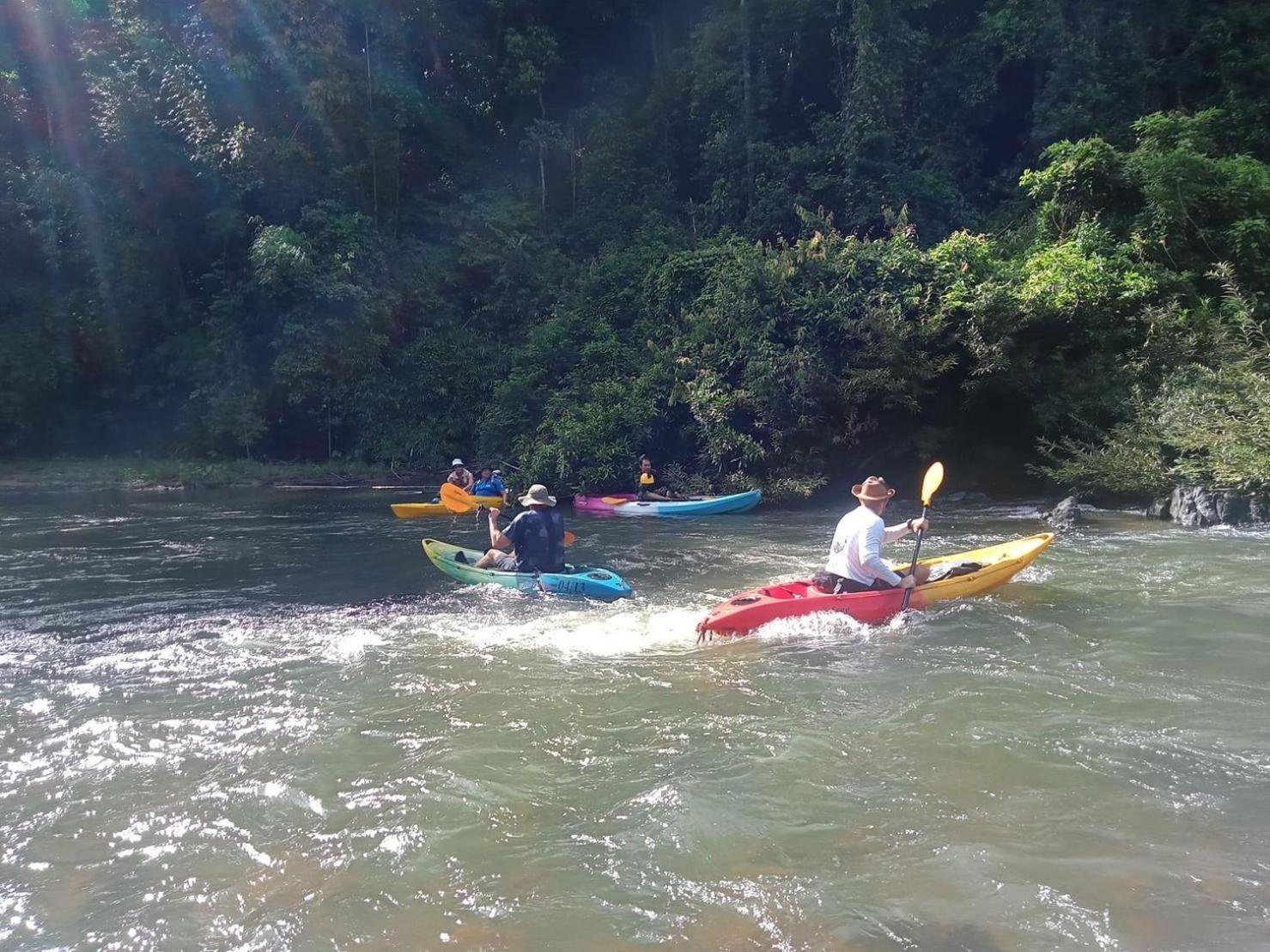 Отель The Liveliwoods Khao Sok National Park Экстерьер фото